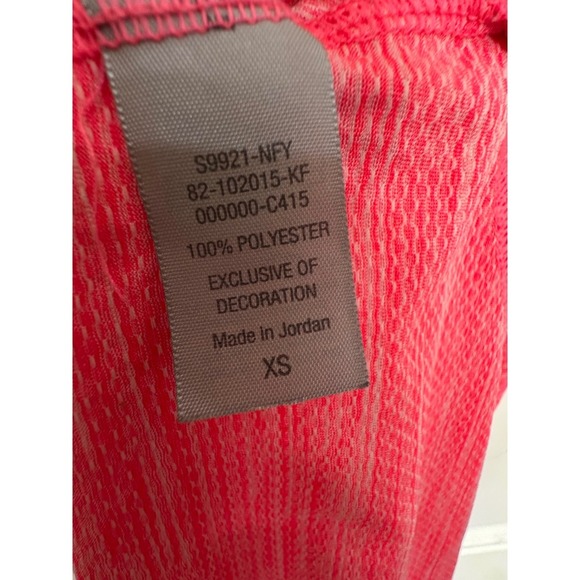 C9 Champion Duo Dry Women's Cross Over straps tank, Size XS Neon Orange - Picture 4 of 5